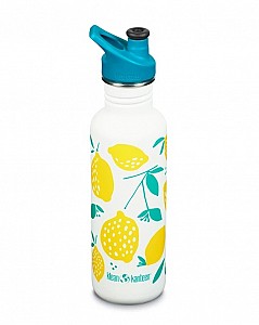 Klean Kanteen Klasiskā Tērauda Ūdens Pudele 800 ml - Lemons