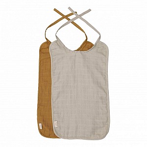 HAPS Nordic Sui Muslin Bib - Neutral