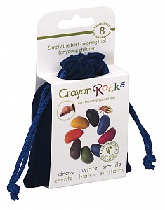 Crayon Rocks Dabiski Sojas Vaska Krītiņi 8 gab.